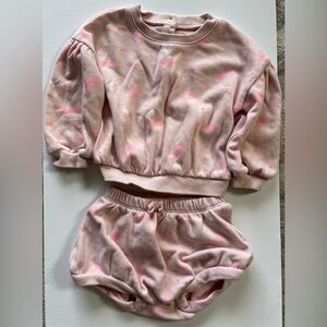GAP Baby Pink Knit Outfit